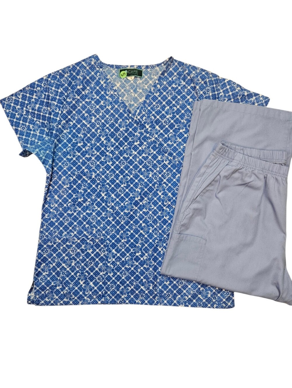 Flowers Scrub Set
